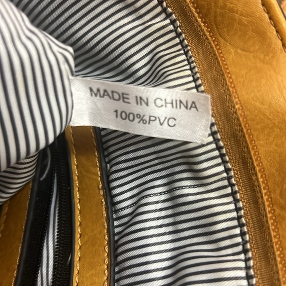 Mustard yellow shoulder bag - Picture 9 of 11